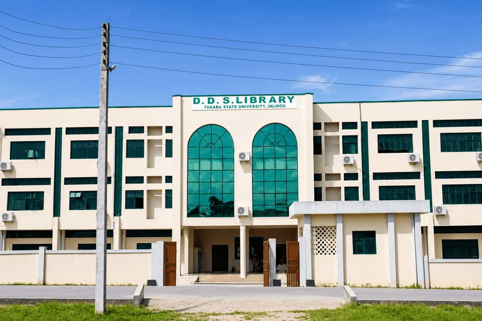 D.D.S. Library building, Taraba State University, Jalingo